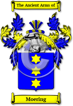 Moering Family Crest Download (jpg) Legacy Series - 150 DPI