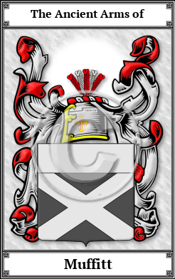 Muffitt Family Crest Download (JPG)  Book Plated - 150 DPI