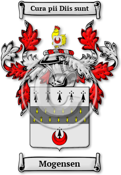 Mogensen Family Crest Download (jpg) Legacy Series - 150 DPI