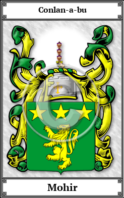 Mohir Family Crest Download (JPG)  Book Plated - 150 DPI