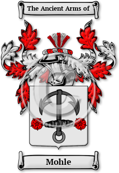 Mohle Family Crest Download (jpg) Legacy Series - 150 DPI