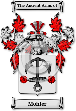 Mohler Family Crest Download (jpg) Legacy Series - 150 DPI