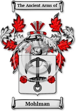 Mohlman Family Crest Download (jpg) Legacy Series - 150 DPI