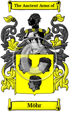 Möhr Family Crest Download (JPG) Heritage Series - 600 DPI