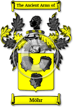 Möhr Family Crest Download (JPG) Legacy Series - 300 DPI