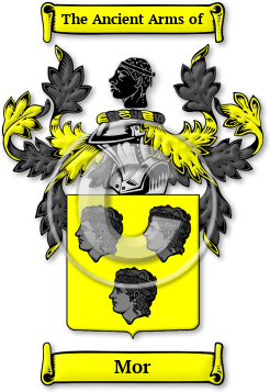 Mor Family Crest Download (jpg) Legacy Series - 150 DPI