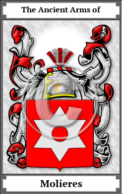Molieres Family Crest Download (JPG)  Book Plated - 150 DPI