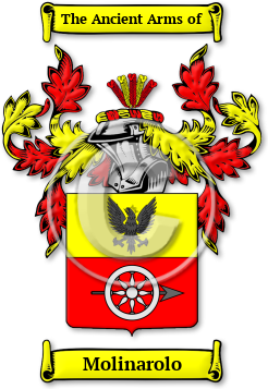Molinarolo Family Crest Download (jpg) Legacy Series - 150 DPI