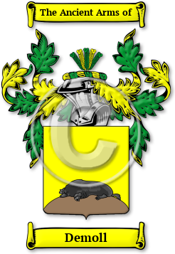Demoll Family Crest Download (JPG) Legacy Series - 600 DPI