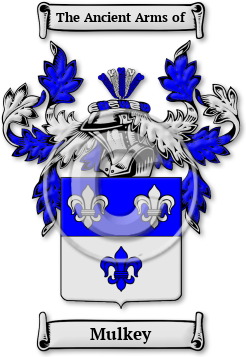 Mulkey Family Crest Download (jpg) Legacy Series - 150 DPI