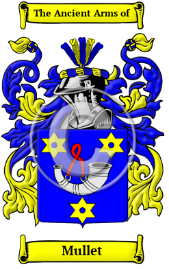 Mullet Family Crest Download (JPG) Heritage Series - 600 DPI