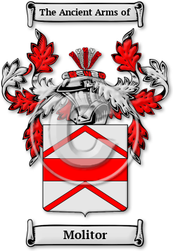Molitor Family Crest Download (jpg) Legacy Series - 150 DPI