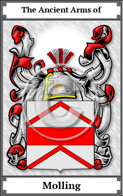 Molling Family Crest Download (JPG)  Book Plated - 150 DPI