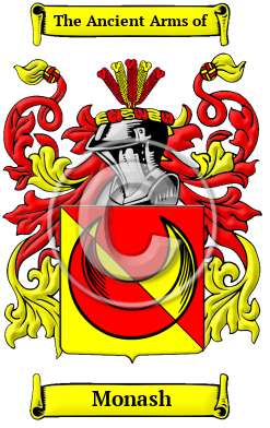 Monash Family Crest Download (jpg) Heritage Series - 150 DPI