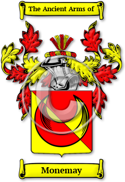 Monemay Family Crest Download (JPG) Legacy Series - 600 DPI