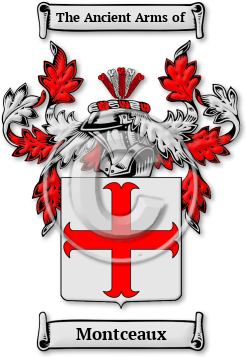 Montceaux Family Crest Download (JPG) Legacy Series - 600 DPI