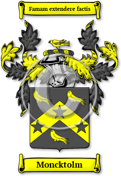 Moncktolm Family Crest Download (JPG) Legacy Series - 300 DPI