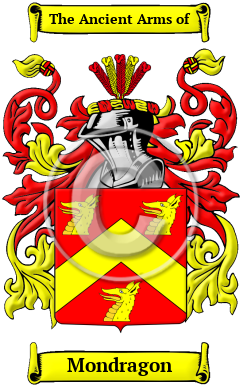 Mondragon Family Crest/Coat of Arms