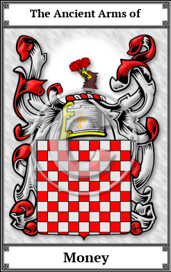 Money Family Crest Download (JPG) Book Plated - 600 DPI