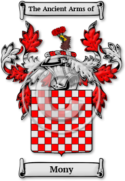 Mony Family Crest Download (JPG) Legacy Series - 600 DPI