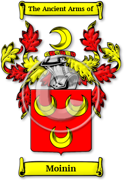 Moinin Family Crest Download (jpg) Legacy Series - 150 DPI