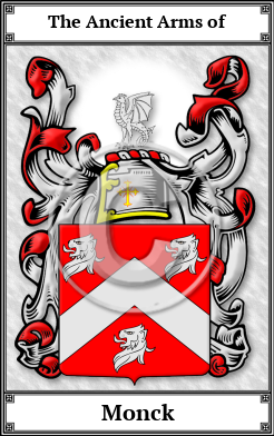 Monck Family Crest Download (JPG)  Book Plated - 150 DPI