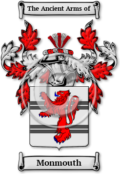 Monmouth Family Crest Download (jpg) Legacy Series - 150 DPI