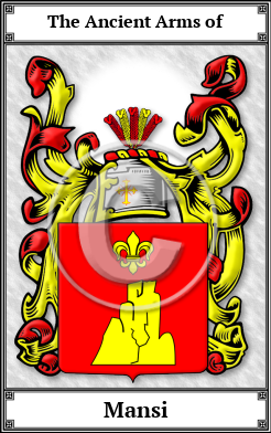 Mansi Family Crest Download (JPG)  Book Plated - 150 DPI