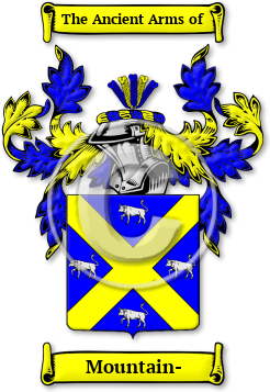Mountain- Family Crest Download (jpg) Legacy Series - 150 DPI