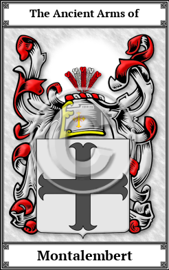 Montalembert Family Crest Download (JPG)  Book Plated - 150 DPI
