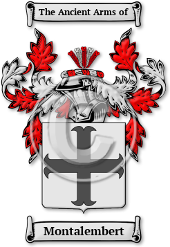 Montalembert Family Crest Download (jpg) Legacy Series - 150 DPI