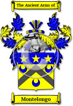 Montelongo Family Crest Download (JPG) Legacy Series - 600 DPI