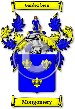 Mongomery Family Crest Download (jpg) Legacy Series - 150 DPI