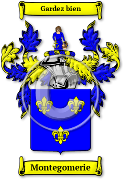 Montegomerie Family Crest Download (JPG) Legacy Series - 600 DPI