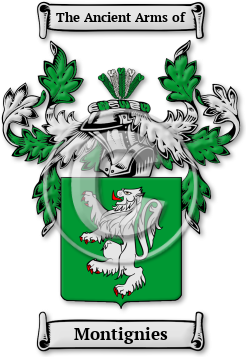 Montignies Family Crest Download (JPG) Legacy Series - 600 DPI