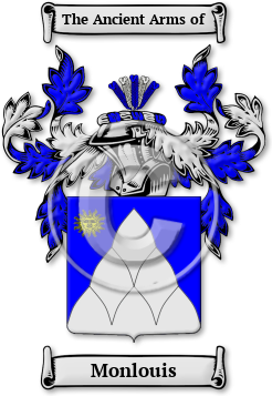 Monlouis Family Crest Download (JPG) Legacy Series - 600 DPI