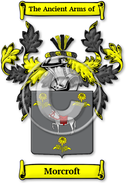 Morcroft Family Crest Download (jpg) Legacy Series - 150 DPI