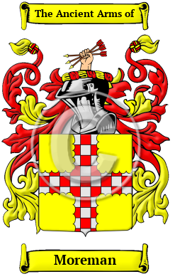 Moreman Family Crest Download (JPG) Heritage Series - 600 DPI