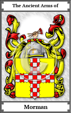 Morman Family Crest Download (JPG)  Book Plated - 150 DPI