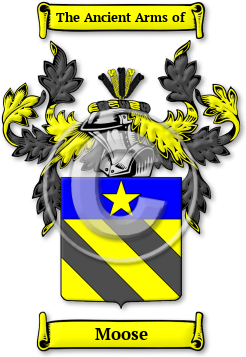 Moose Family Crest Download (jpg) Legacy Series - 150 DPI