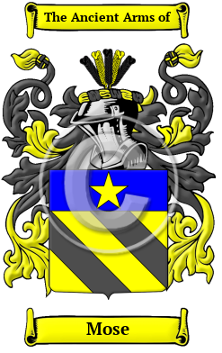 Mose Family Crest Download (JPG) Heritage Series - 600 DPI