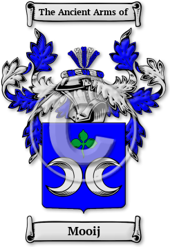 Mooij Family Crest Download (jpg) Legacy Series - 150 DPI