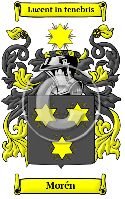 Morén Family Crest/Coat of Arms