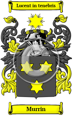 Murrin Family Crest Download (JPG) Heritage Series - 600 DPI