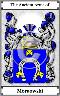 Moraowski Family Crest Download (JPG)  Book Plated - 150 DPI