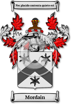 Mordain Family Crest Download (JPG) Legacy Series - 600 DPI