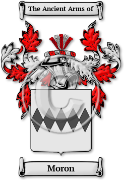Moron Family Crest Download (jpg) Legacy Series - 150 DPI