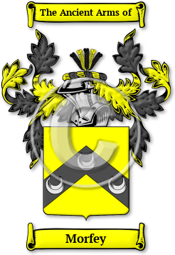 Morfey Family Crest Download (jpg) Legacy Series - 150 DPI