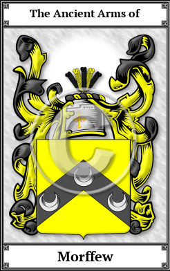 Morffew Family Crest Download (JPG)  Book Plated - 150 DPI