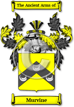 Murvine Family Crest Download (jpg) Legacy Series - 150 DPI